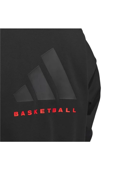 adidas ONE FL HOODY Siyah Çocuk   Sweatshirt IZ4907 - Resim 10