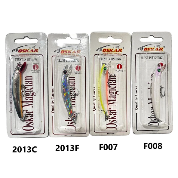 Oskar Magician 7 Cm Maket Balık  F007 - 1