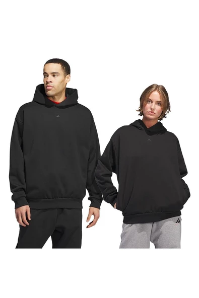 adidas ONE FL HOODY Siyah Çocuk   Sweatshirt IZ4907 - Resim 12