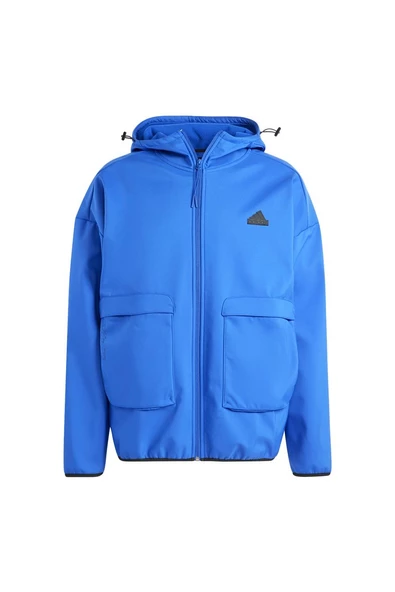 adidas M CE Q4 PR FZHD Mavi Erkek   Ceket IY1489 - 2