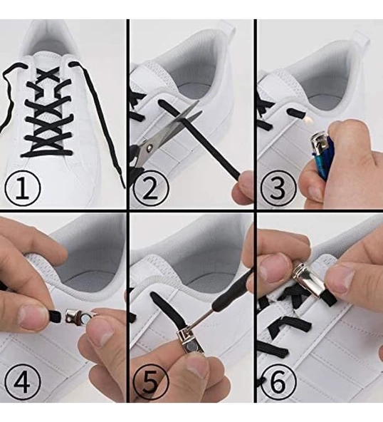 Çocuklar İçin Mıknatıslı Pratik Ayakkabı Bağcığı - 2