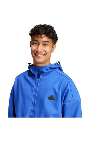 adidas M CE Q4 PR FZHD Mavi Erkek   Ceket IY1489 - 8