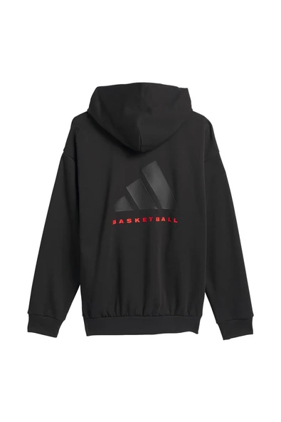 adidas ONE FL HOODY Siyah Çocuk   Sweatshirt IZ4907 - Resim 3