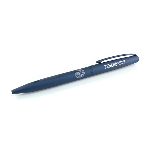 XFenerbahçe Orijinal Lisanslı Özel Ahşap Kutulu Tükenmez Kalem - 3