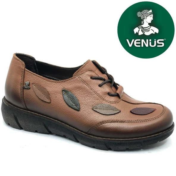 Venüs Yello Hakiki Deri Ortopedik Kadın Casual Ayakkabı - Resim 8