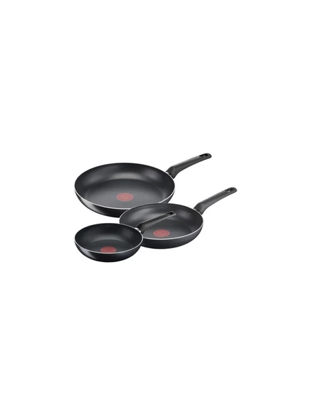 Tefal B55691 Titanyum 1X SimpleCook 3'lü Tava Seti 20/24/28 cm - 2100119732