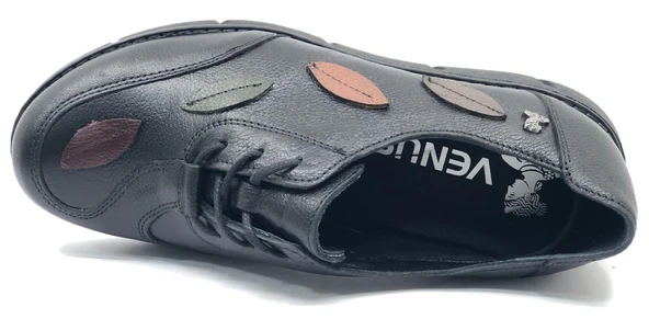 Venüs Yello Hakiki Deri Ortopedik Kadın Casual Ayakkabı - Resim 7