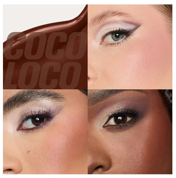 HUDA BEAUTY Icy Nude Blush Filter Coco Loco - Bronzlaştırıcı allık - Resim 3