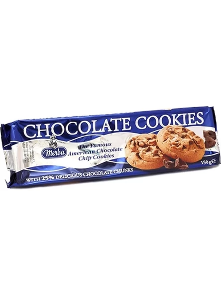 MERBA CHOCOLATE COOKİES 150GR