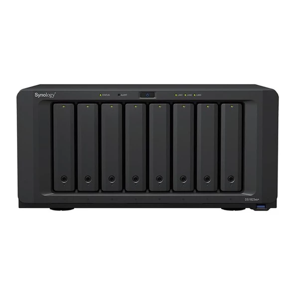 SYNOLOGY DS1823XS-16G PLUS RYZEN V1780B-16GB RAM- 8-diskli Nas Server (Disksiz) - 1
