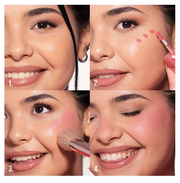 HUDA BEAUTY Blush Filter Strawberry Cream- Likit allık - Resim 3