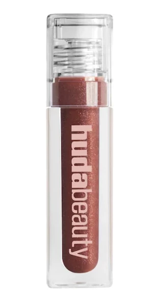 HUDA BEAUTY Icy Nude FAUX FILLER Lip Gloss  She Fire - Dudak Parlatıcısı
