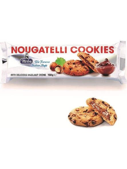 MERBA NOUGATELLİ COOKİES 175GR