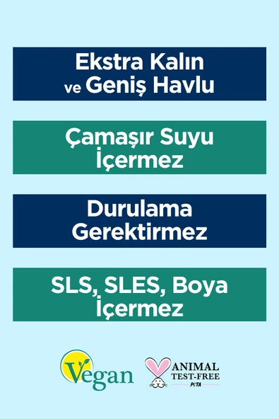 Iz Bırakmaz Yüzey Temizlik Havlusu Karbonat & Beyaz Sirke 100 Yaprak 3 Adet - 3
