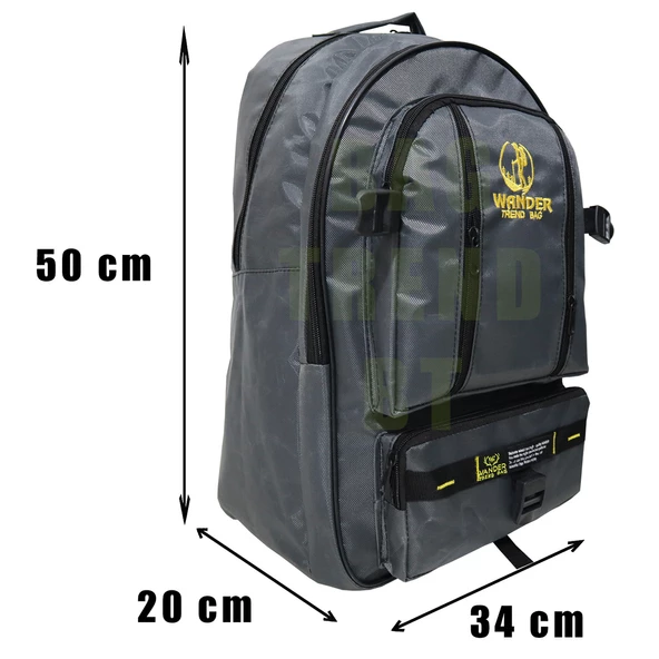 Dağcı Sırt Çantası,Dağcı,Sırt,Çanta,(Gri) - 5