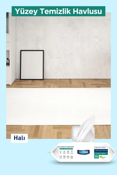 Iz Bırakmaz Yüzey Temizlik Havlusu Karbonat & Beyaz Sirke 100 Yaprak 3 Adet - 8