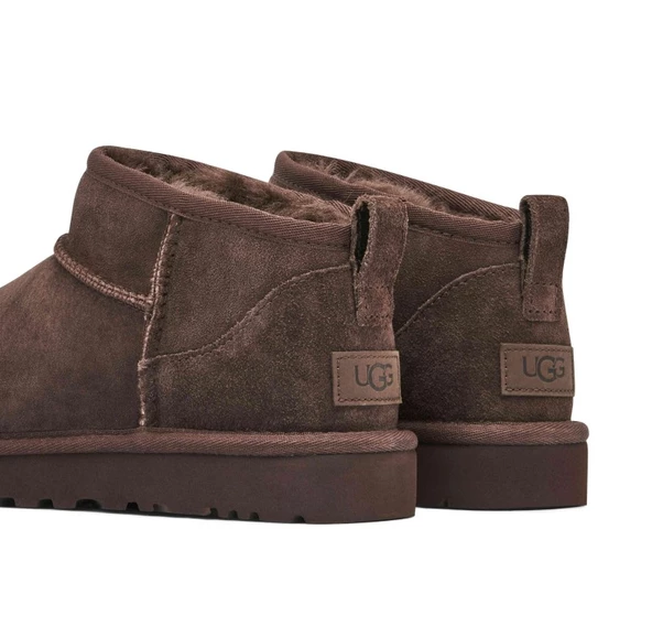 UGG Classic Ultra Mini Boot Burnt Cedar Womens - Resim 4