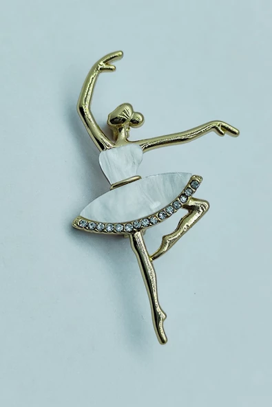 Zarif Balerin Broş - Resim 2