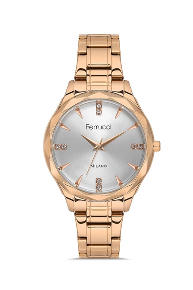 Ferrucci Metal Kadın Kol Saati FC14215M.02-F513