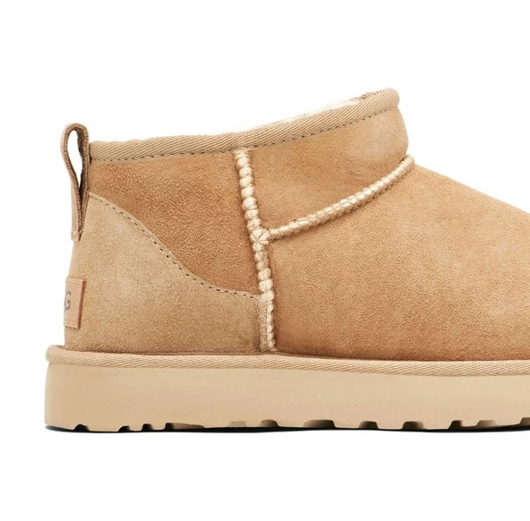 UGG Classic Ultra Mini Boot Sand Womens - Resim 2