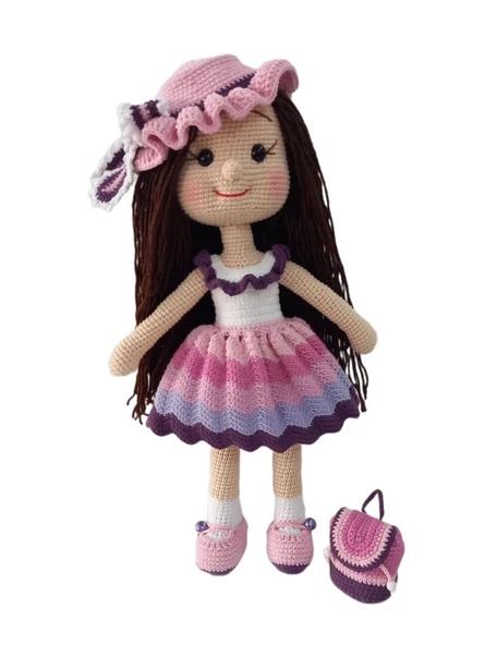 Beril Bebek Amigurumi Organik Oyuncak