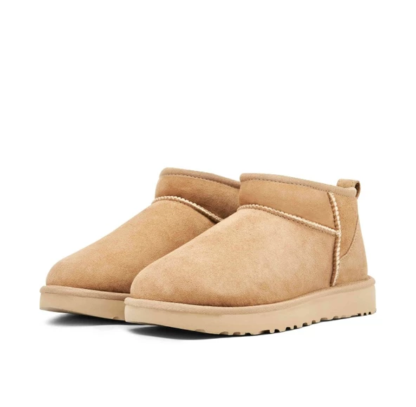 UGG Classic Ultra Mini Boot Sand Womens - Resim 4