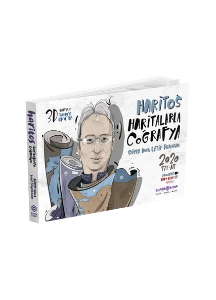 TYT AYT Süper Genç Haritos Haritalarla Coğrafya Süper Kitap Yayınları ürün görseli 1