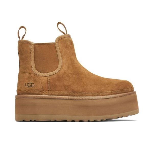 UGG Neumel Platform Chelsea Boot Chestnut Womens