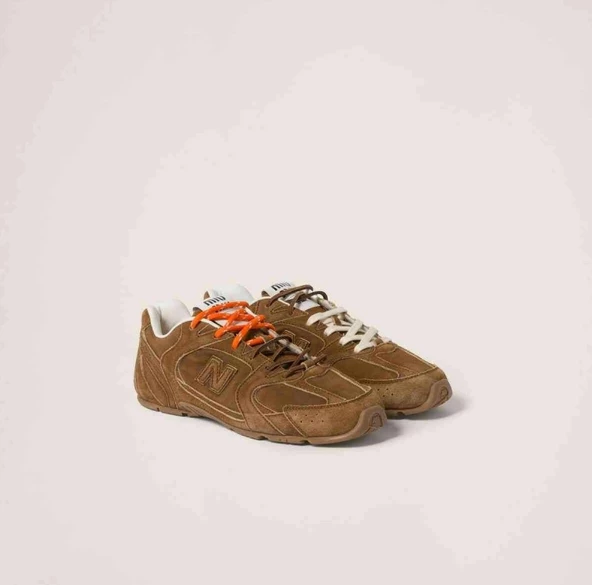 New Balance 530 SL x Miu Miu Cinnamon Suede - 4