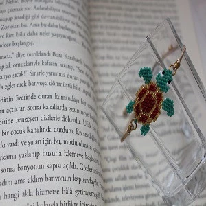 El Yapımı Miyuki Kaplumbağa Bileklik - 3