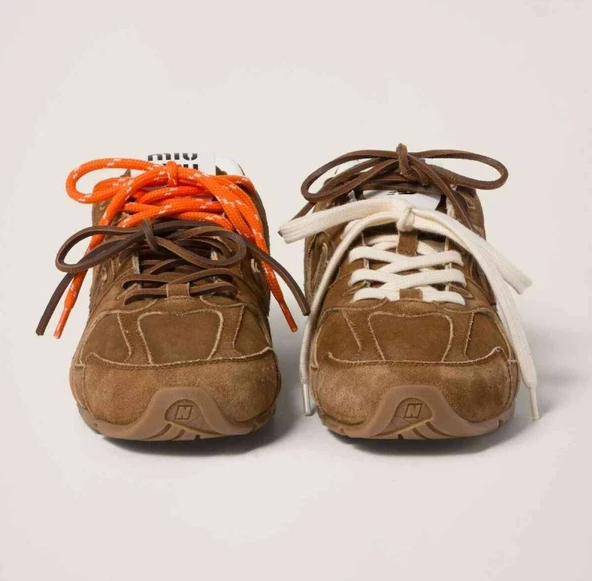 New Balance 530 SL x Miu Miu Cinnamon Suede - 2