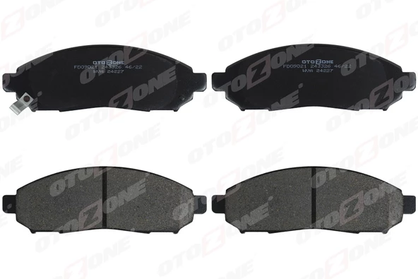 ÖN BALATA NISSAN NAVARA 2.5DCI 3.5 05=>10=>  PATHFINDER 2.5DCI 4.0 05=>10=> (41060EB325)