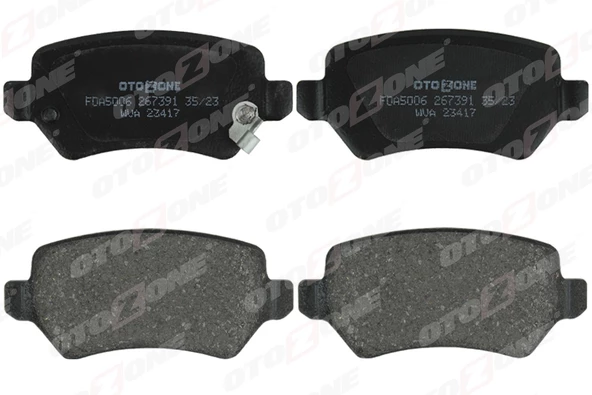 ARKA BALATA ASTRA G 98=> ASTRA H 05=> MERIVA 03=> ZAFIRA 00=> COMBO 02=>   GDB1515