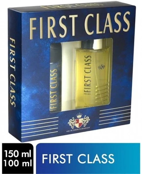 First Class Edt Parfüm 100ml + Deodorant 150ml