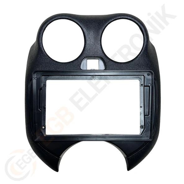 OTO TABLET ÇERÇEVE NISSAN MICRA 2010+ 9" SİYAH TAC-140