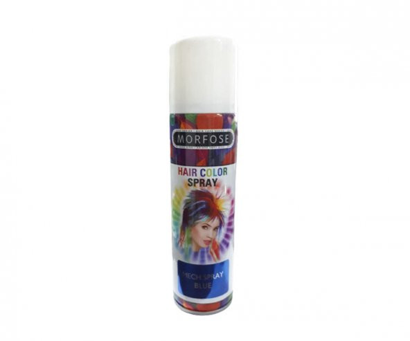 Morfose Mech Hair Color Renkli Saç Spreyi Blue 150 ml