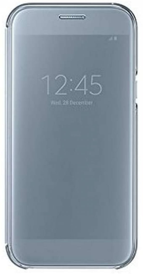 Samsung Galaxy A5 2017 Clear View Cover Akıllı Kılıf, Mavi EF-ZA520CFEGWW