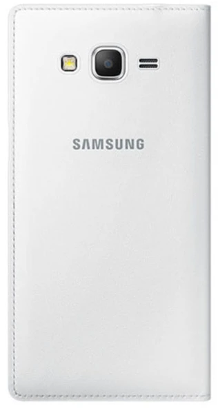 Samsung Galaxy Grand Prime Flip Wallet Kılıf, Beyaz EF-WG530BWSEGWW - 3