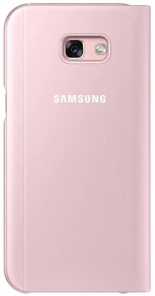 Samsung Galaxy A5 2017 S-View Kapaklı Kılıf, Rose Gold EF-CA520PPEGWW - 5