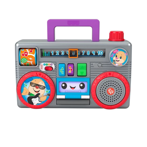 GYC04 Fisher-Price® Eğlenceli Müzik Kutusu, Türkçe-İngilizce / +6 ay - Resim 2