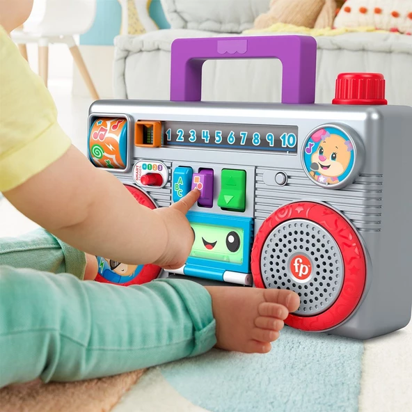GYC04 Fisher-Price® Eğlenceli Müzik Kutusu, Türkçe-İngilizce / +6 ay - Resim 3