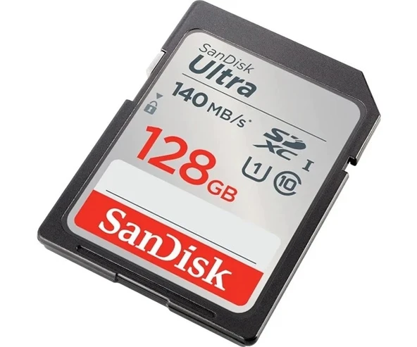 Sandisk 128GB Ultra 140MB/s SDHC/SDXC Class 10 UHS-I SDSDUNB-128G-GN6IN Hafıza Kartı - 2