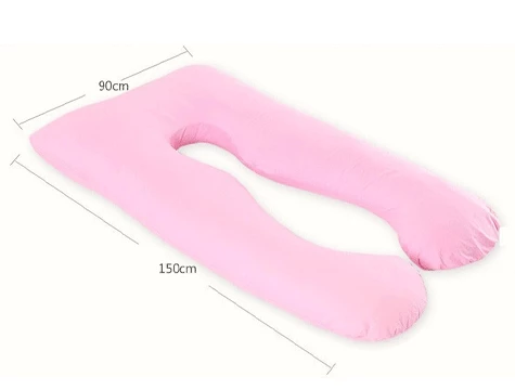 5 Farklı Bölge Destekli Hamile Yastığı ( Pembe ) - 1500GR - 3