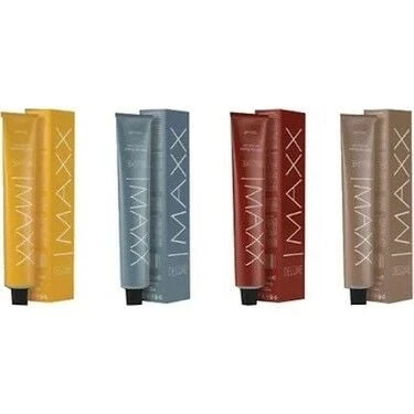 Maxx Deluxe Tüp Boya 60 Ml - Maxx , 6.37 Bronz Kahve