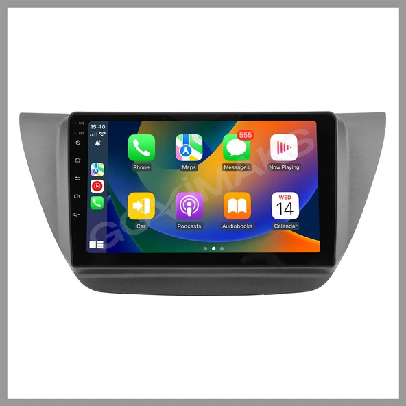 MİTSUBİSHI LANCER 2004-2007 UYUMLU 8 GB RAM 128 GB HAFIZA ANDROID MULTIMEDIA TEYP ürün görseli 1