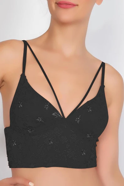 Siyah Nova Godina Bralet ürün görseli 1