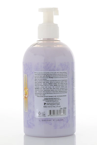 Pierre Cardin Kind to Skin Yasemin Özlü E Vitaminli Nemlendirici Sıvı El Sabunu- 480 ml - 5
