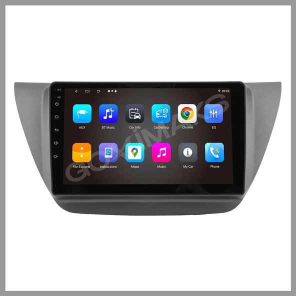 MİTSUBİSHI LANCER 2004-2007 UYUMLU 6 GB RAM 128 GB HAFIZA ANDROID MULTIMEDIA TEYP - Resim 9