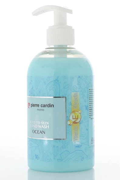 Pierre Cardin Kind to Skin Okyanus Kokulu E Vitaminli Nemlendirici Sıvı El Sabunu-480 ml - 4