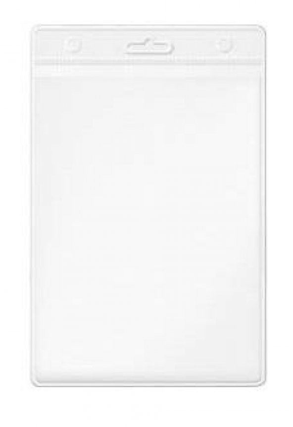 Persona 311-M Yaka Kartı Poşeti 9.5X15.5 Cm Şeffaf 100 Lü (1 Paket 100 Adet)